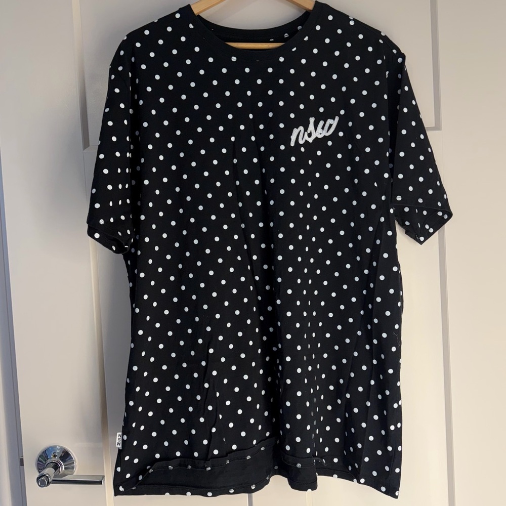 Nike Sportswear NSW Polka Dot Tee | Size 3XL | Black & White